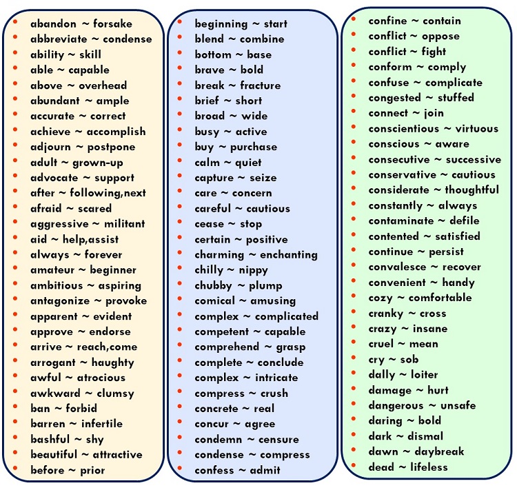 คำพ้องความหมายเรียนไม่ยากอย่างที่คิด